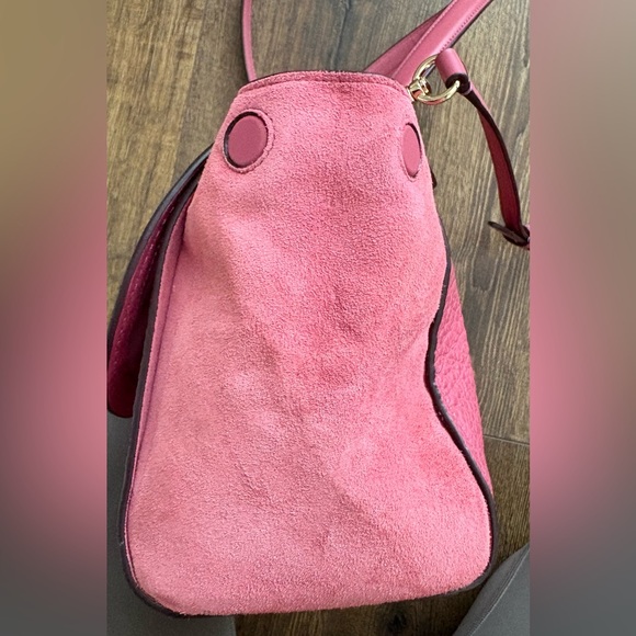 Coach F22348 Faye Carryall, Mixed Material Rouge/Gold - Picture 8 of 16